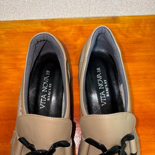 Barclay Loafers Leather Shoes Vita Nova 22.5