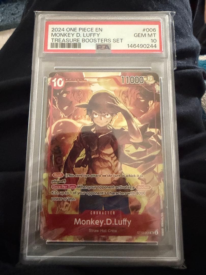 One Piece Card Game D Sr Psa10