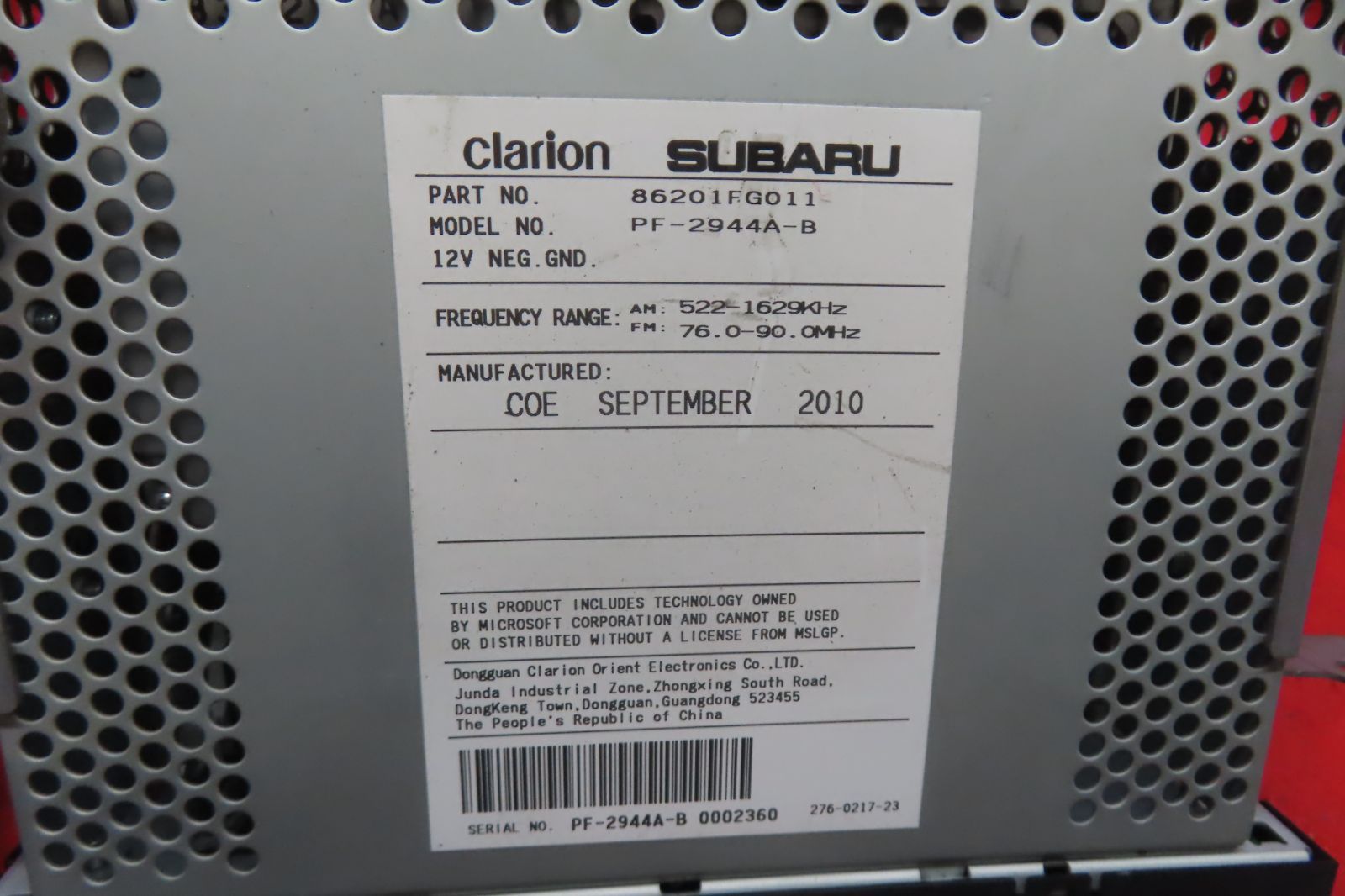 Others Cs2511 Bl5 Bp5 Bp9 Bpe Pf-40621/Fh-201Bf2 Cd Md