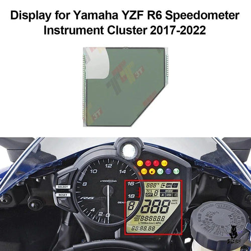 Meter Yamaha Yzf R6 2017-2022 Lcd