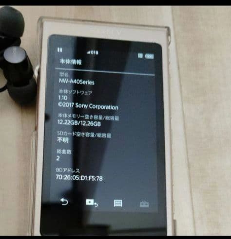 Other Sony Walkman Nw-A45
