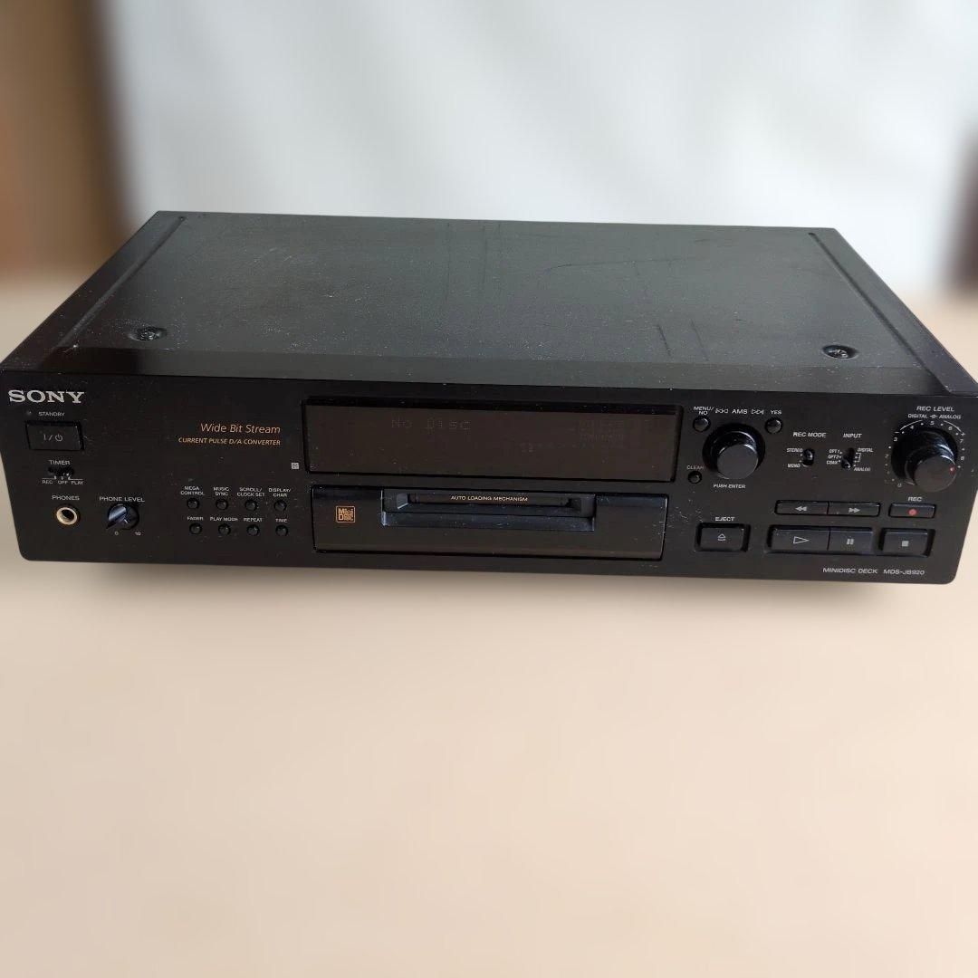 Cd, Md Cassette Decks Sony Mds-Jb920