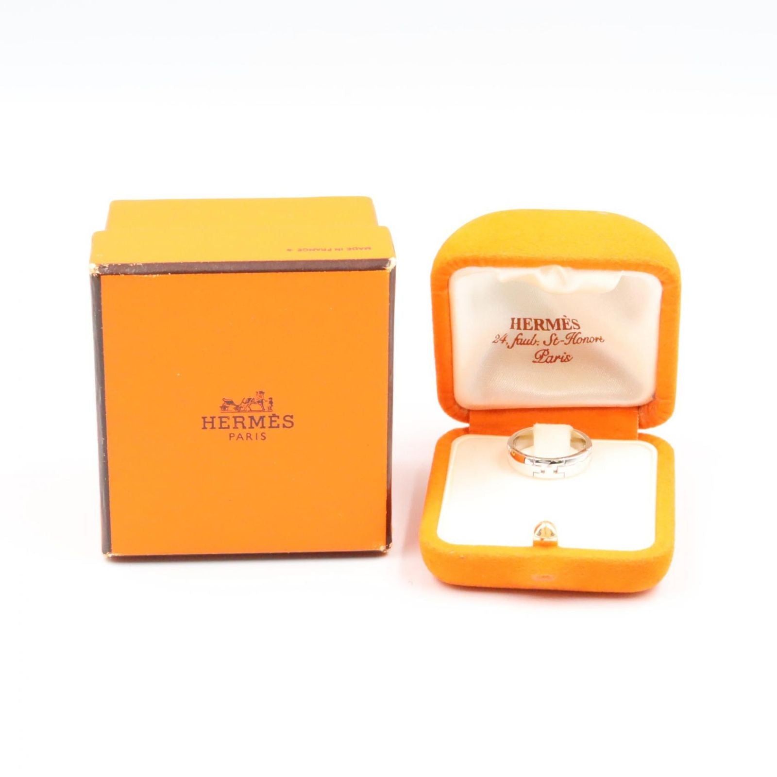 Hermes Ring K18Wg Used A