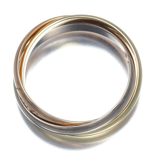 Cartier Ring Sm 54 K18Yg/Wg/Pg #195375