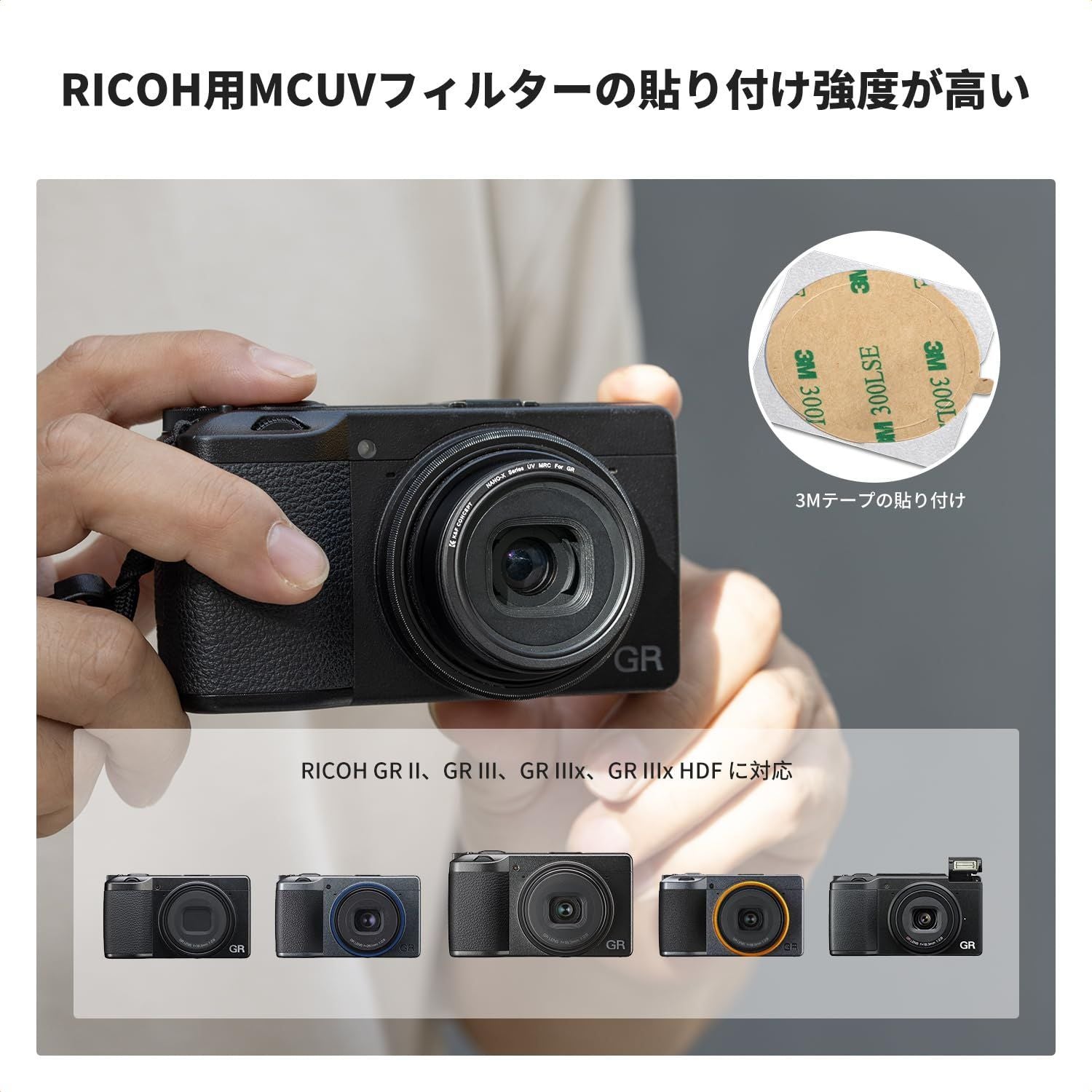 Others Iiix Gr Hdf Iii Ii Ricoh 28 Uv Concept 3 Nano-Xcel K&F