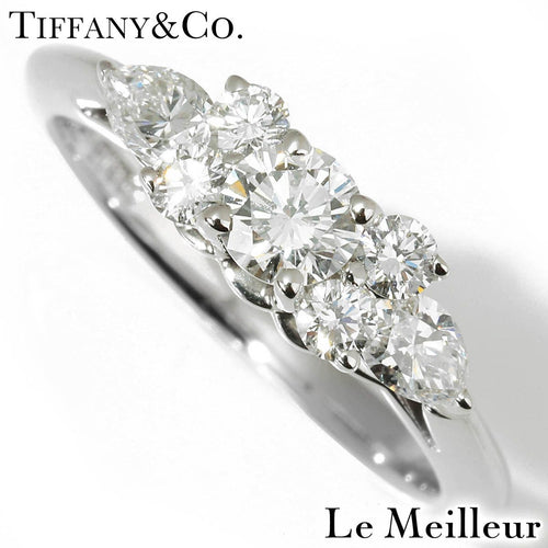 Tiffany Ring Tiffany&Co. Pt950 6.5 Ok