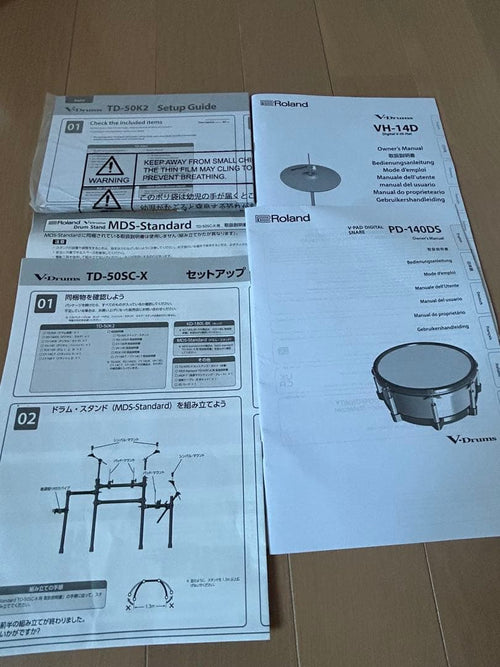Roland Electronic Drums Td-50Sc-X