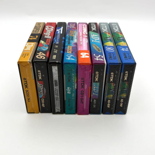 Tdk Cassette Tapes 8 Axia Ad Cding