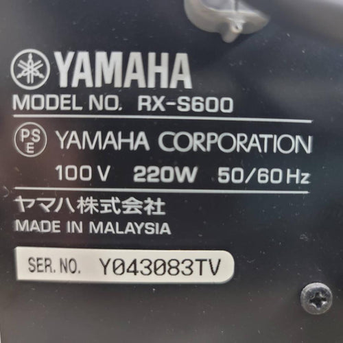 Yamaha Av Amplifier 5.1Ch Rx-S600B