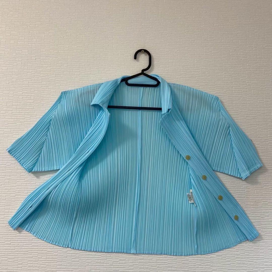 Pleats Please Half Sleeve/ Three Quarter Issey Miyake