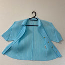 Pleats Please Half Sleeve/ Three Quarter Issey Miyake