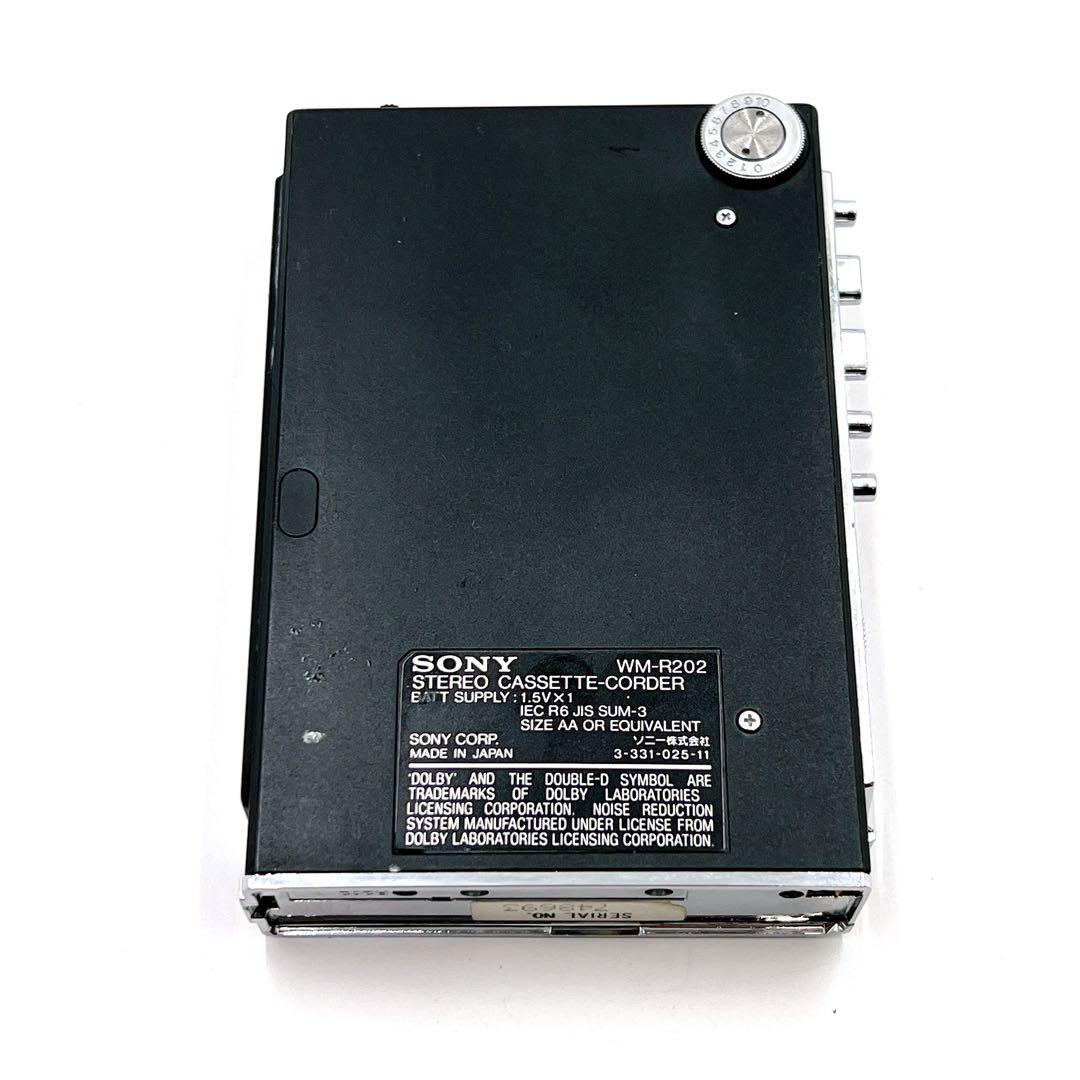 Sony Cassette Players Wm-R202 Ok