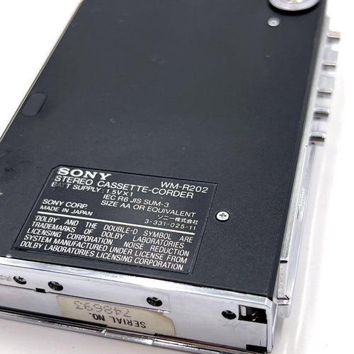 Sony Cassette Players Wm-R202 Ok