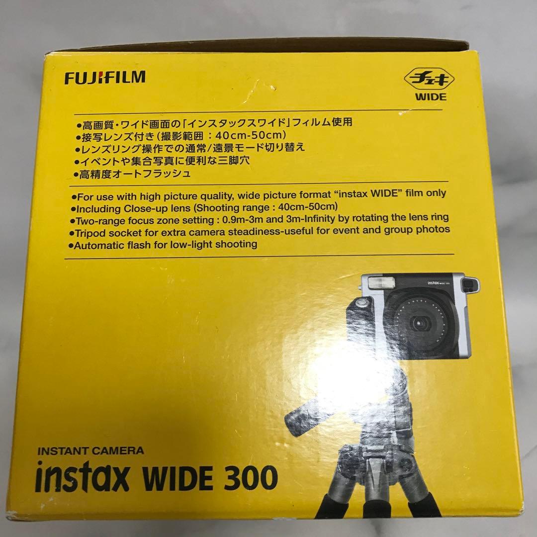 Fujifilm Film Cameras Fuji Instax Wide 300 Black