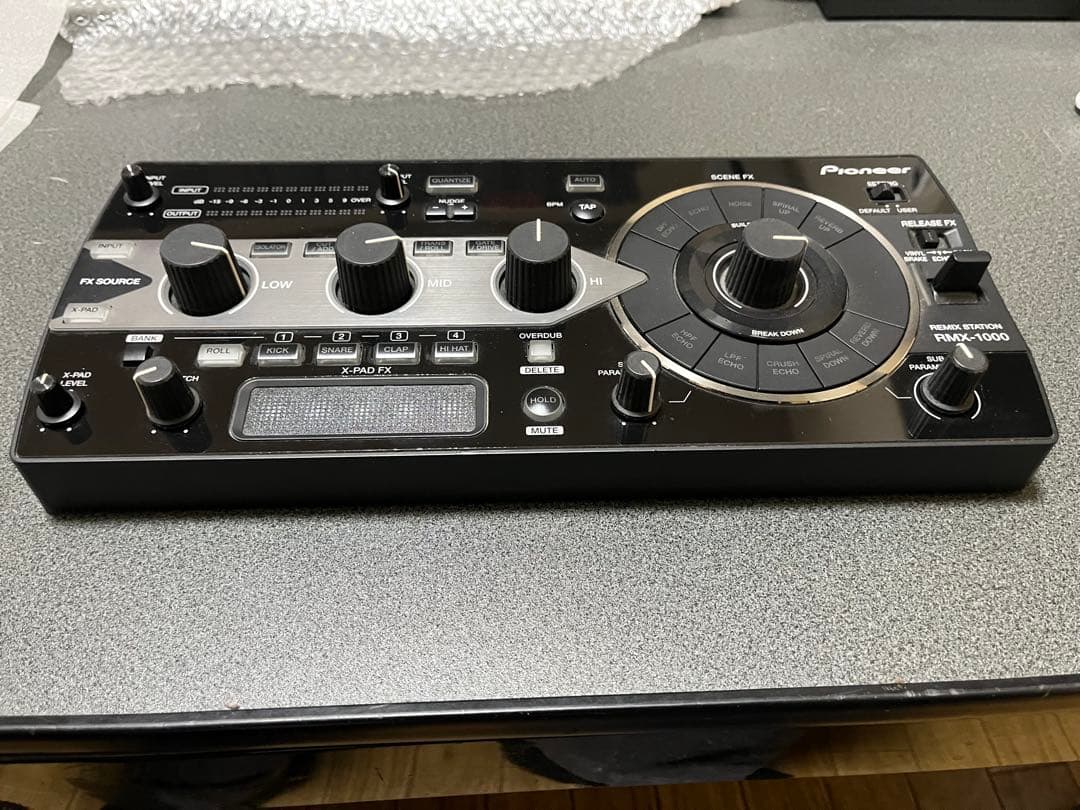Pioneer Dj Expansion Pad Sampler Effector Pionner Rmx-1000