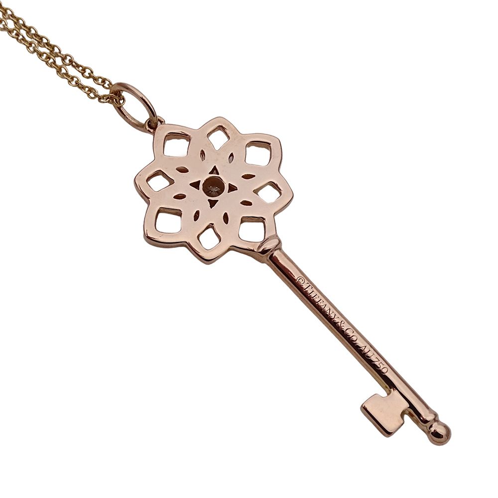 Tiffany Necklace Tiffany&Co. 750Pg
