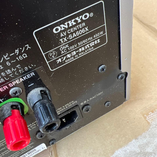 Onkyo Integrated Amplifiers Tx-Sa606X(N) Gold