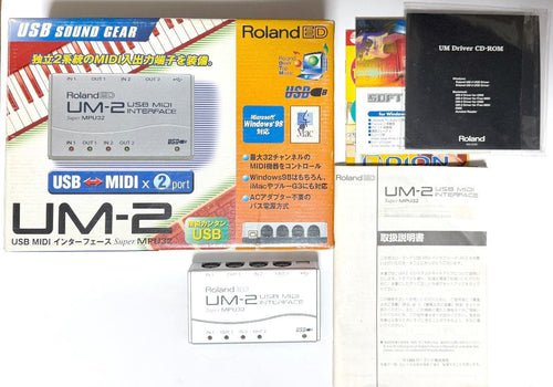 Edirol Midi Interface Roland Um-2 Usb