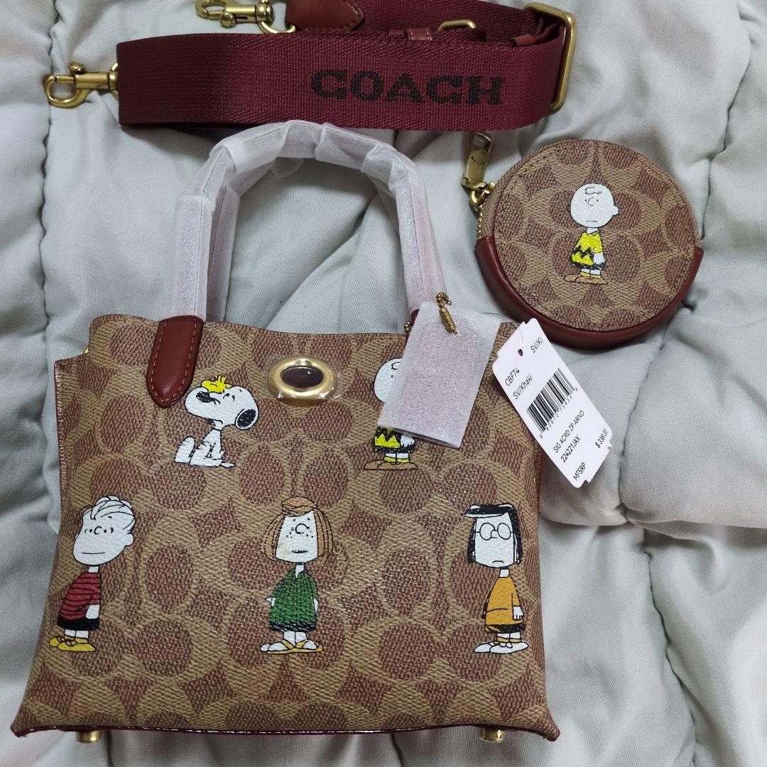 Coach Tote Bags X Peanuts 18 Snoopy