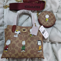 Coach Tote Bags X Peanuts 18 Snoopy