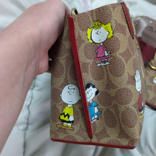 Coach Tote Bags X Peanuts 18 Snoopy