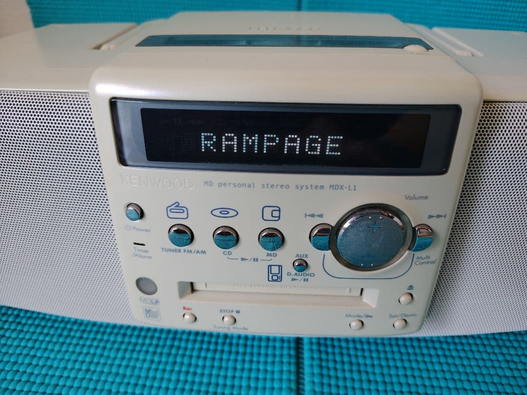 Kenwood Cd, Md Cassette Decks Rampage Rx-L1
