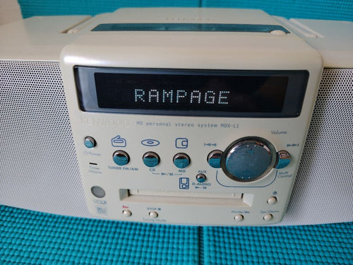 Kenwood Cd, Md Cassette Decks Rampage Rx-L1