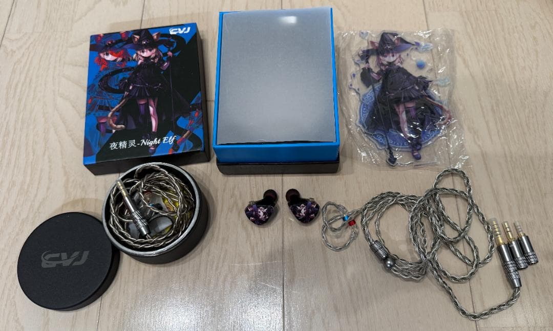 Recableable Earphones Cvj Night Elf Vivian