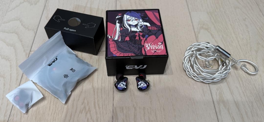 Recableable Earphones Cvj Night Elf Vivian