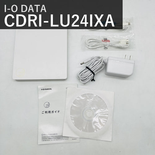 Cd -R Rw Drive I-O Data Cdri-Lu24Ixa Usb-C Lightning Ios Android Ac