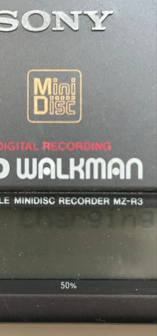 Sony Portable Md Player Mz-R3