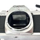 Canon Slr Camera (Film) Set Av-1>Canon Lens Fd