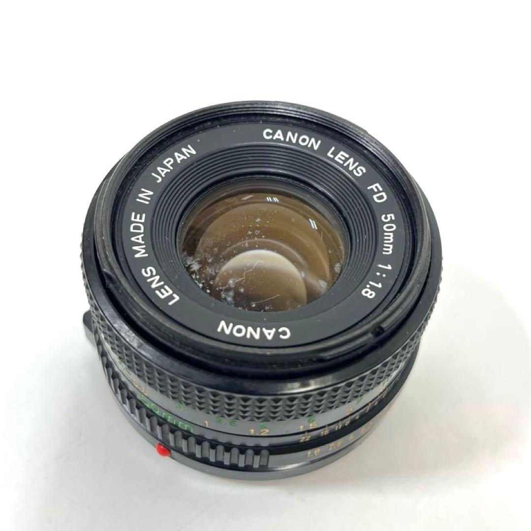 Canon Slr Camera (Film) Set Av-1>Canon Lens Fd