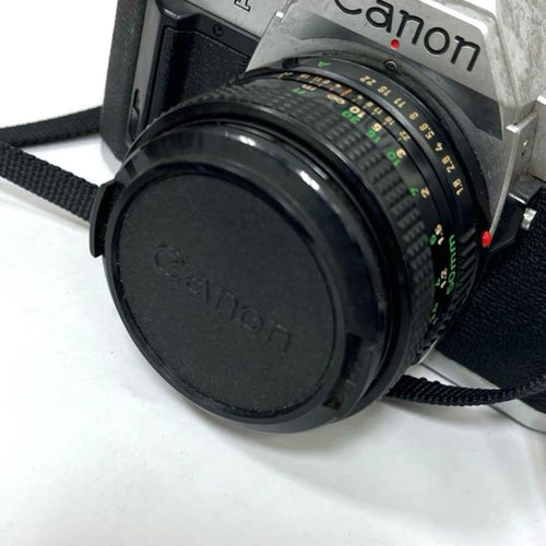 Canon Slr Camera (Film) Set Av-1>Canon Lens Fd