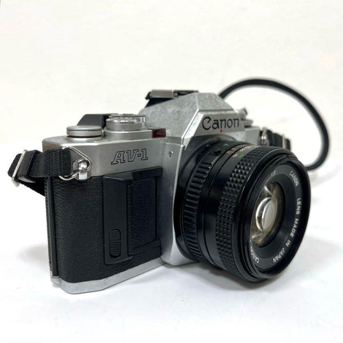 Canon Slr Camera (Film) Set Av-1>Canon Lens Fd