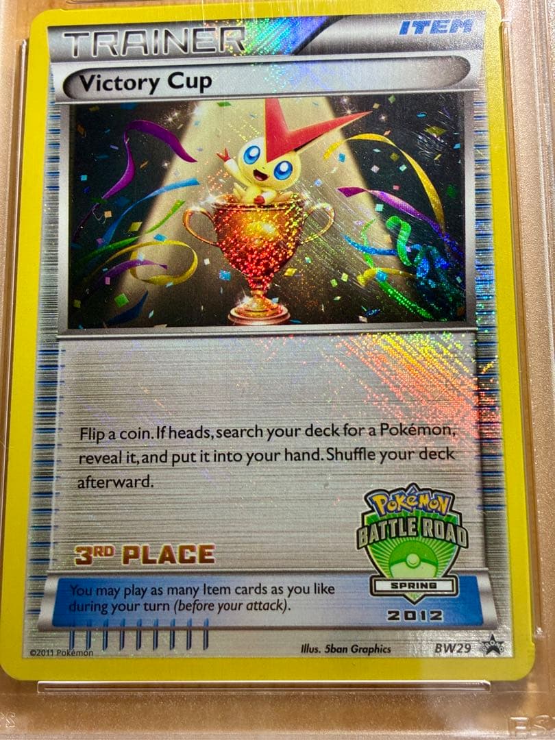 Pokemon Card Game 2012 3 Psa9