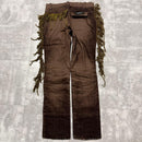 Undercover Casual Pants Aw04 Fringed Velvet