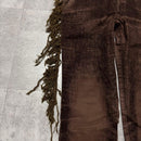 Undercover Casual Pants Aw04 Fringed Velvet