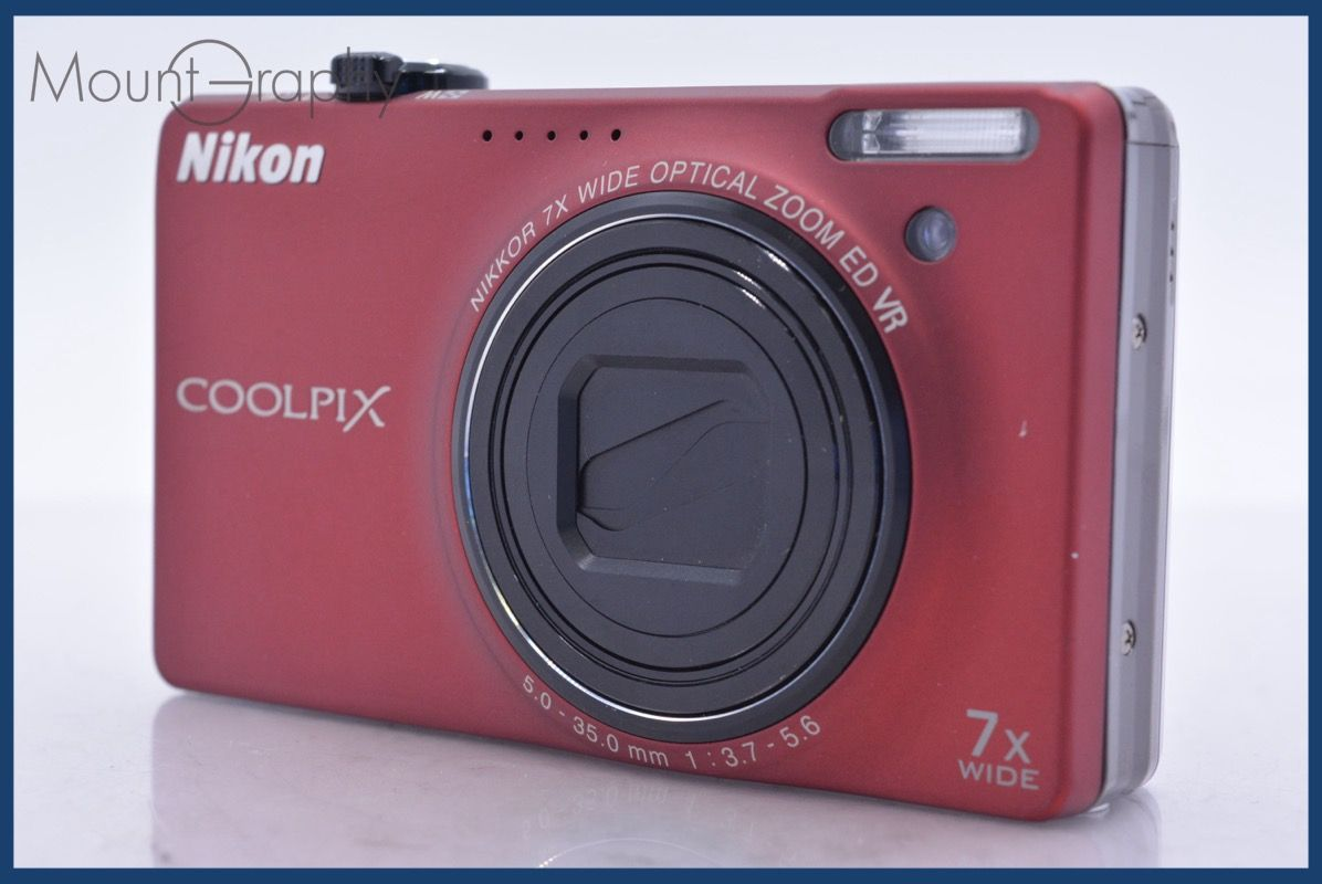 Compact Digital Camera Nikon Coolpix S6000 7X #Yk6458