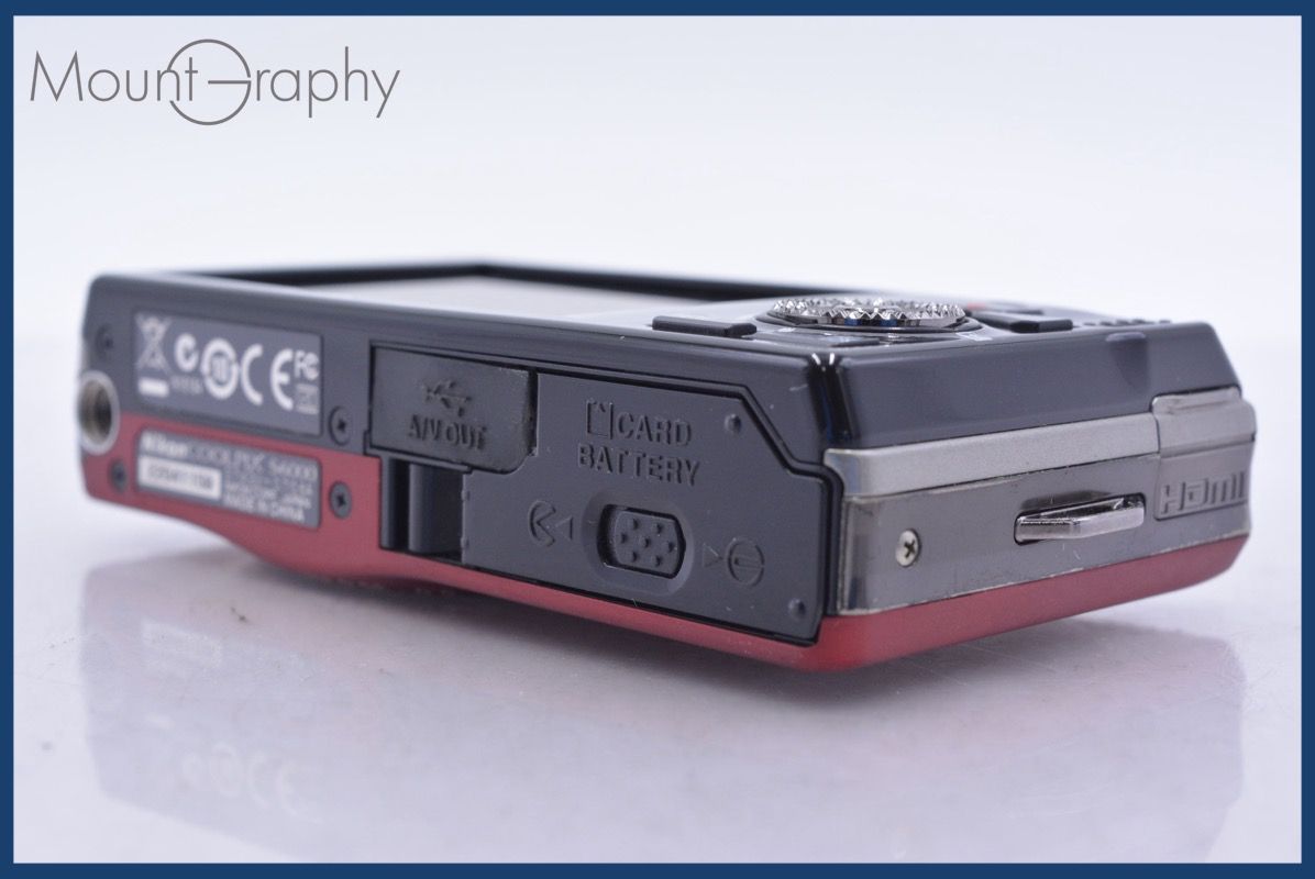 Compact Digital Camera Nikon Coolpix S6000 7X #Yk6458