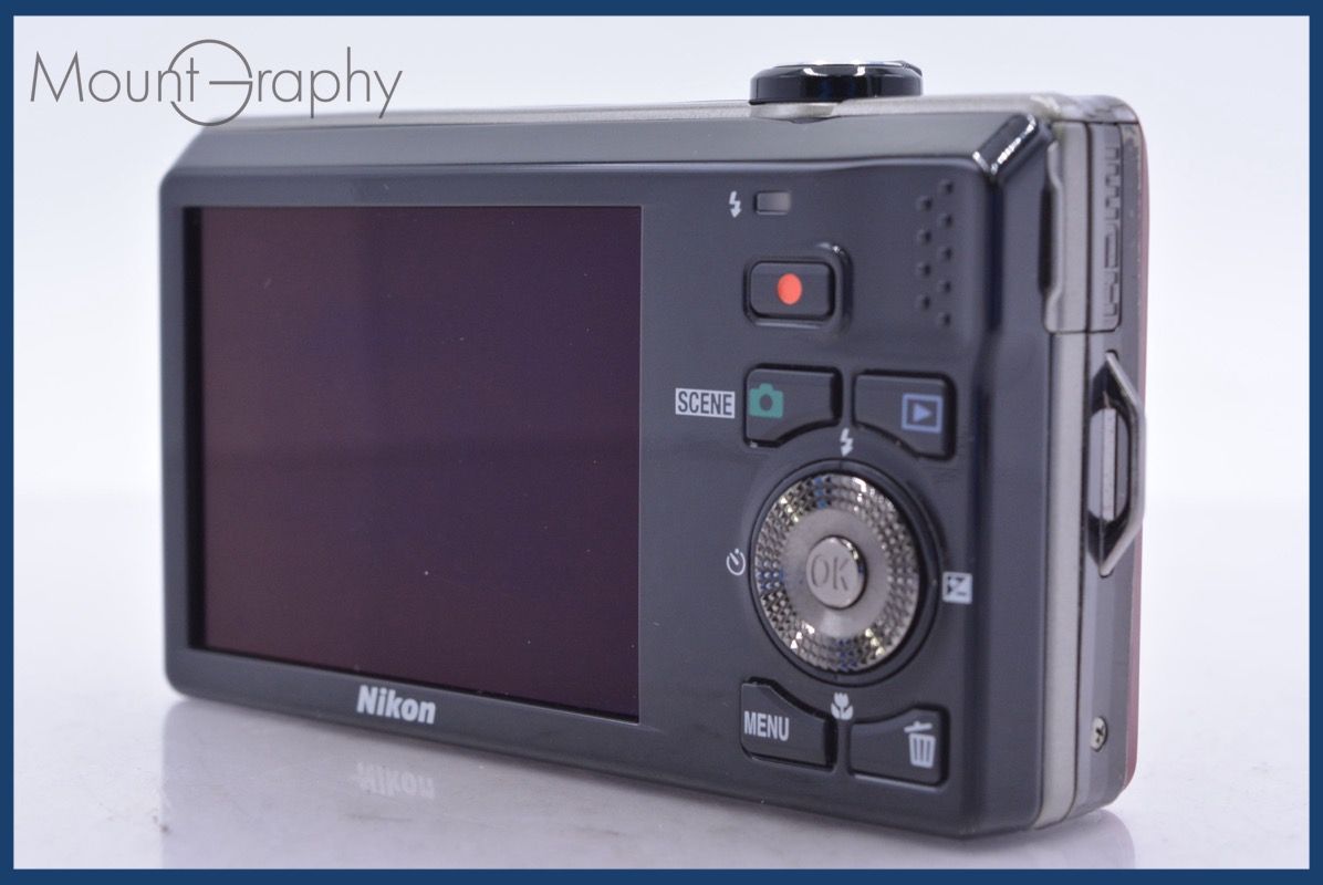 Compact Digital Camera Nikon Coolpix S6000 7X #Yk6458