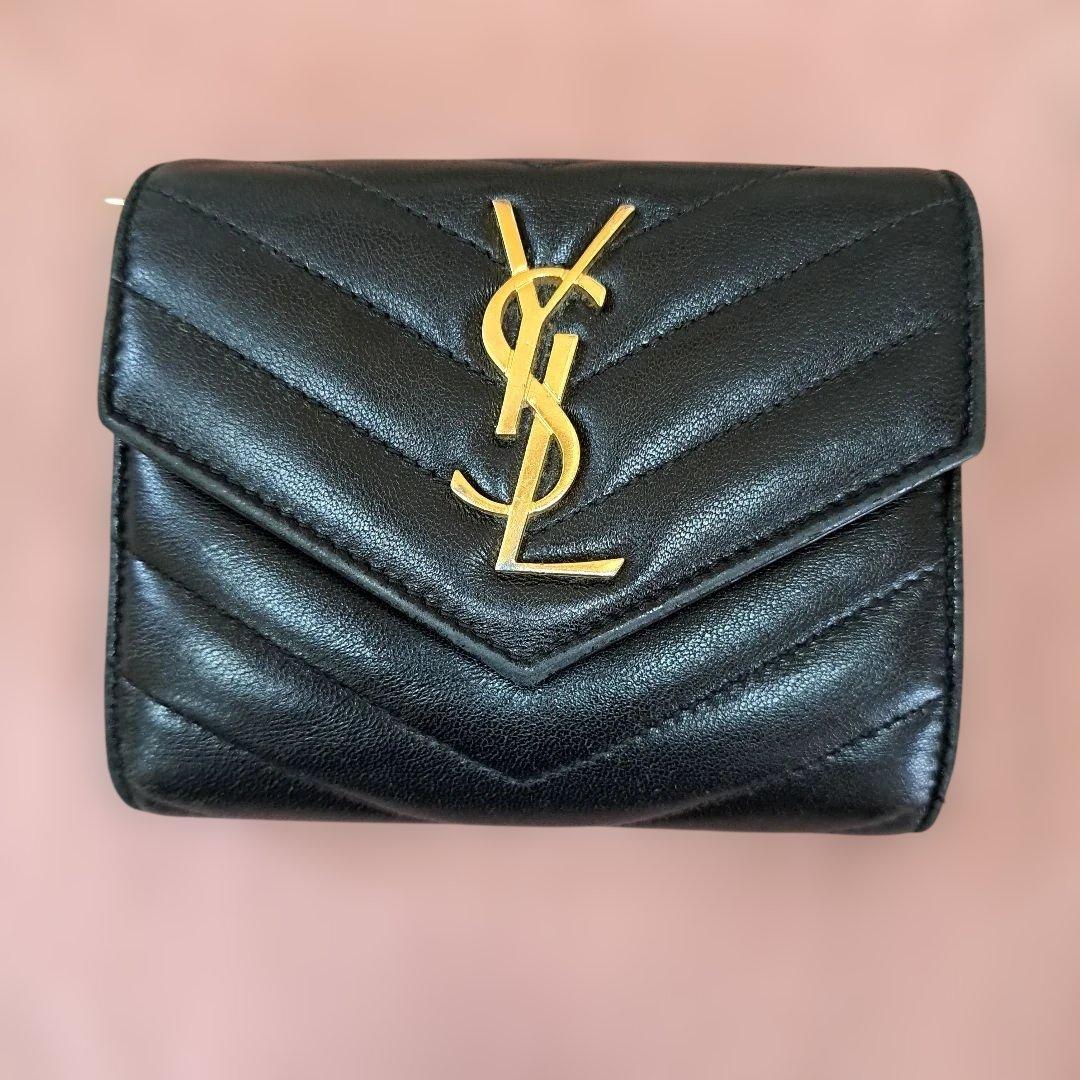 Saint Laurent Trifold Wallets F