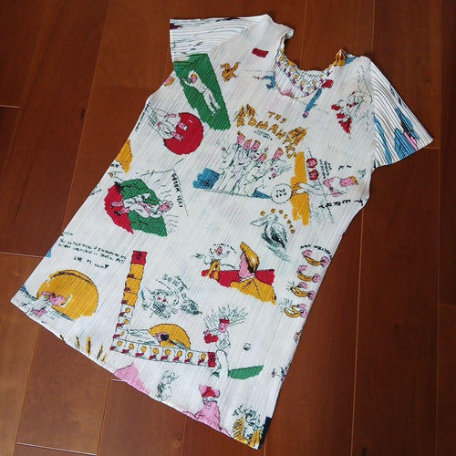 Short-Sleeve Pleats Please Issey Miyake