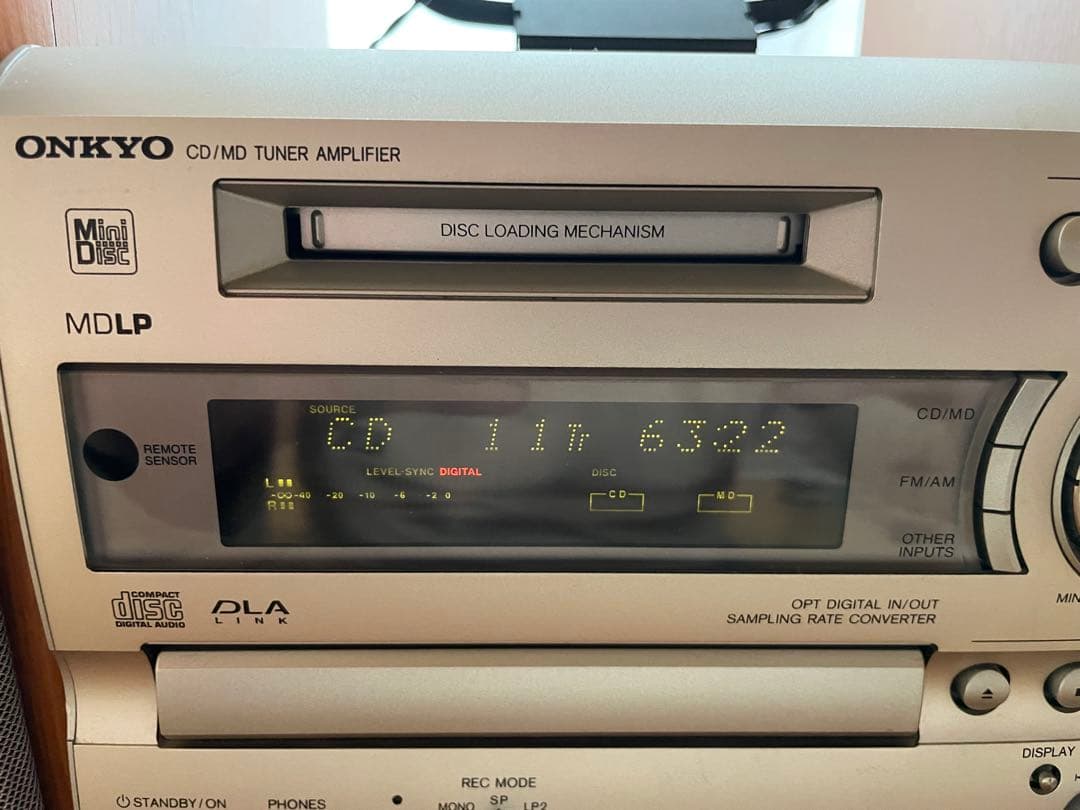 Mini -Component Onkyo Fr-V77 Cd/Md