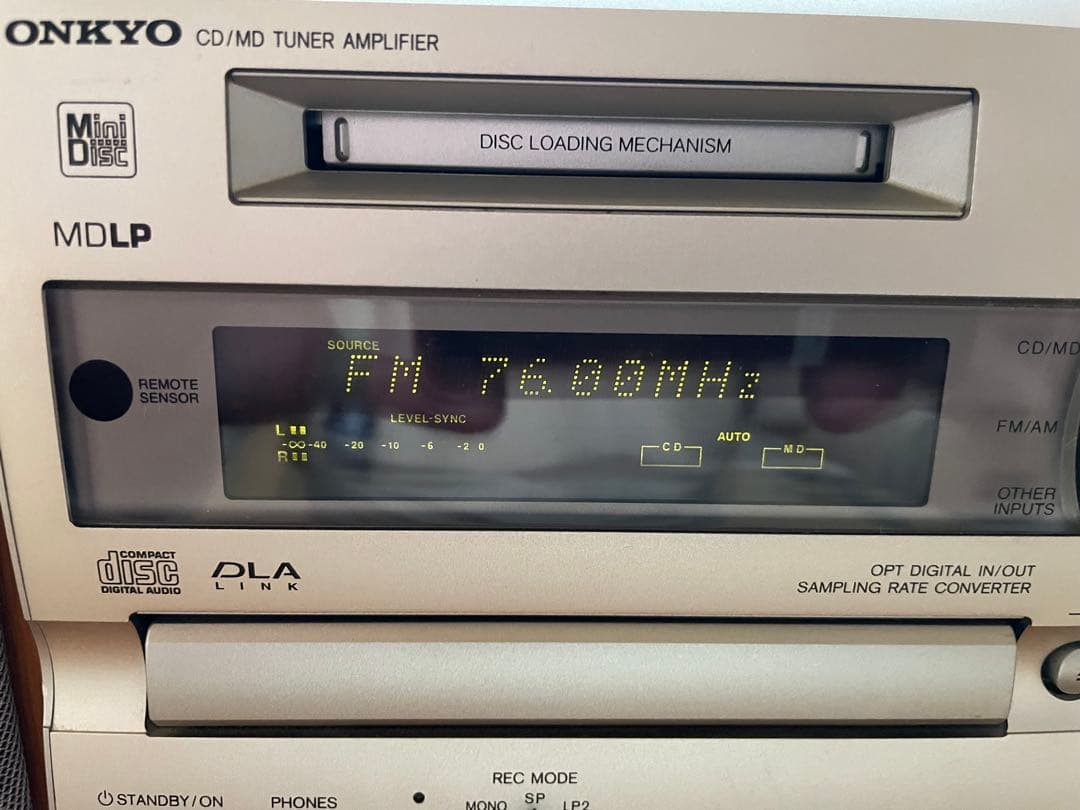Mini -Component Onkyo Fr-V77 Cd/Md