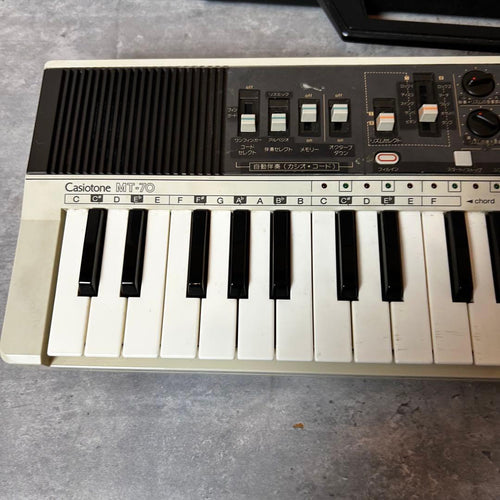 Casio Analog Synthesizers Mt-70 Casiotone