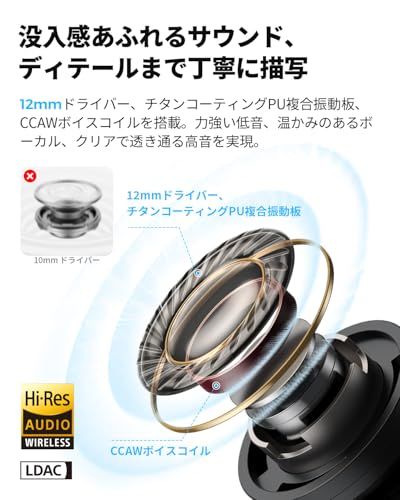 Others Soundpeats( C30 Vgp2026 -52Db Anc/Ldac&Hi-Res 52 /Bluetooth6.0/6 550398Ba