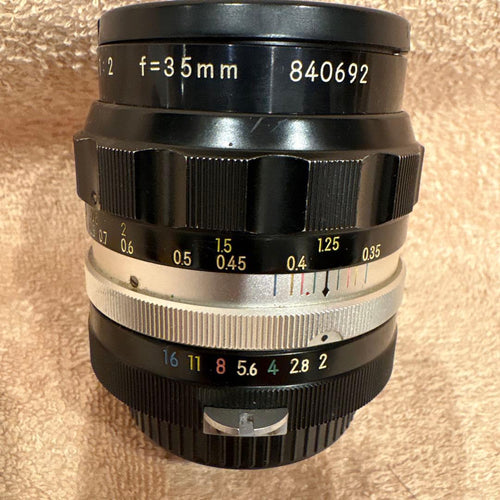 Nikon Lens (Single Focus) Nikkor-O-C F/2