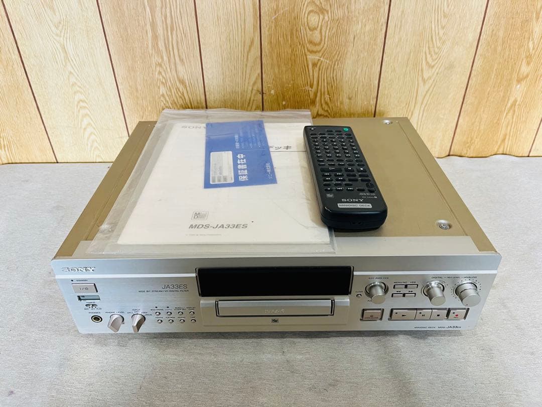 Sony Cd, Md Cassette Decks Mds-Ja33Es