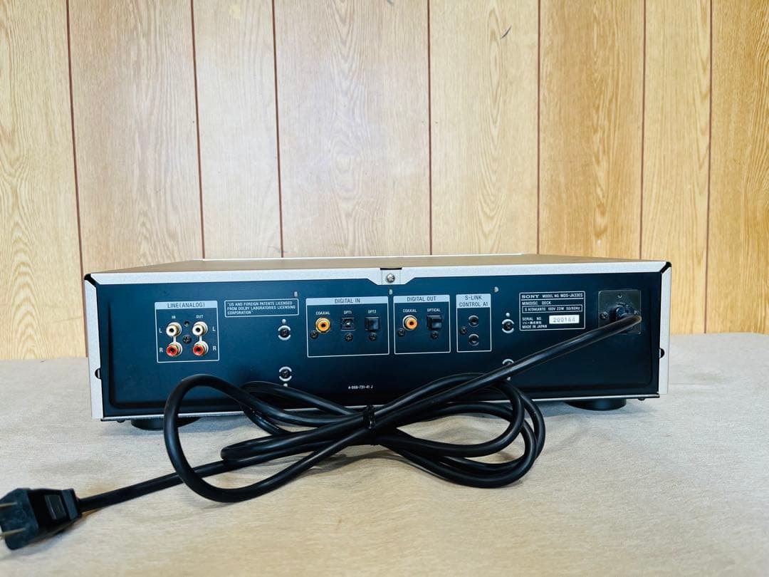 Sony Cd, Md Cassette Decks Mds-Ja33Es